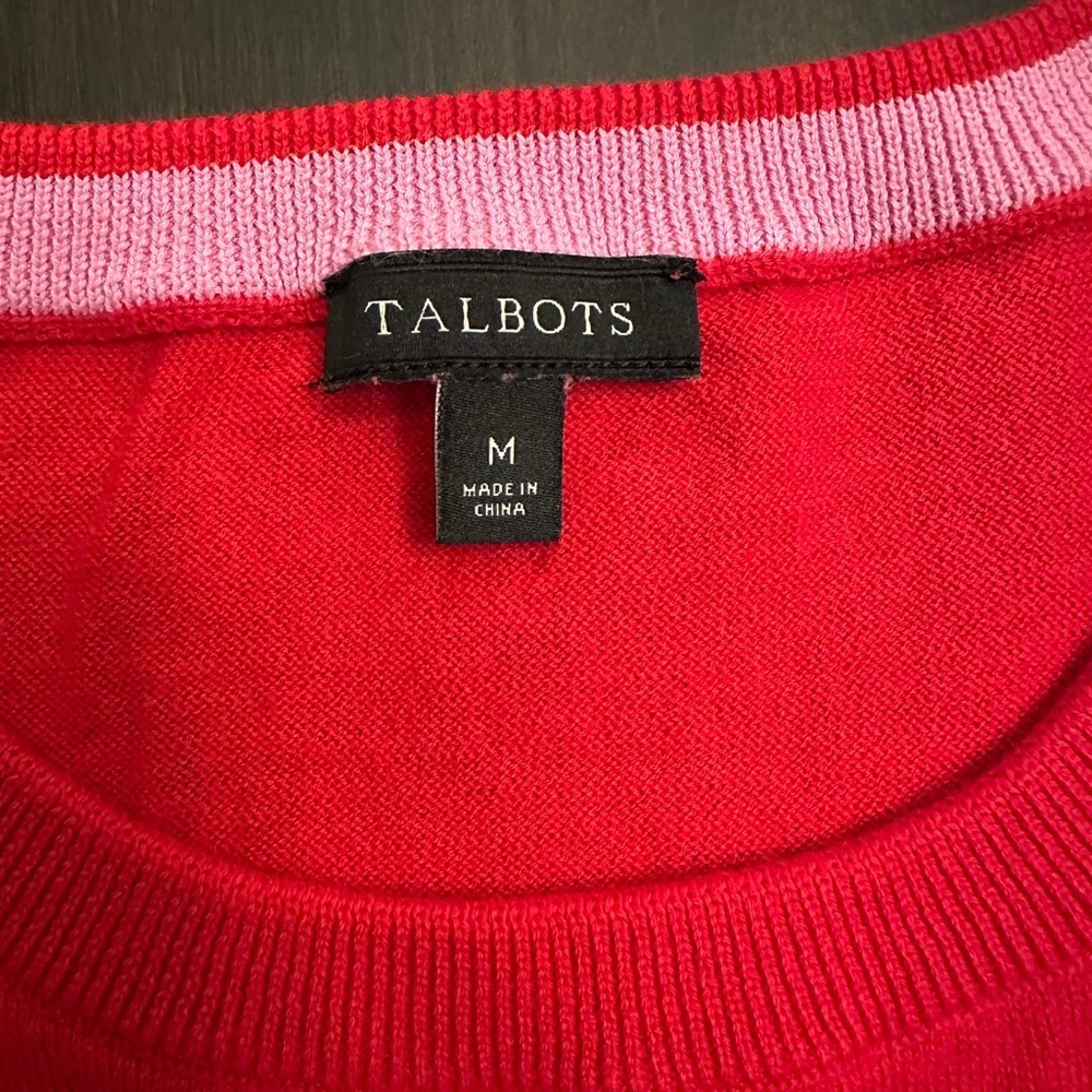 Talbot Lightweight Argyle Sweater - size medium - Picture 3 of 4